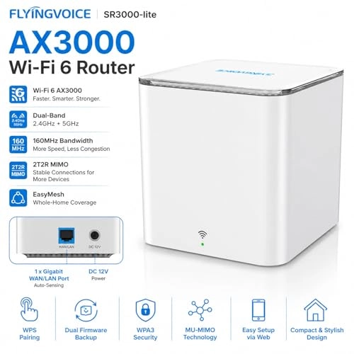 SR3000-LITE - 3000 Mbps Wi-Fi 6