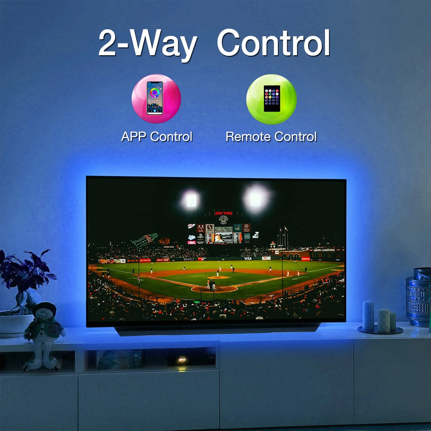 LED Lights for TV - 15ft