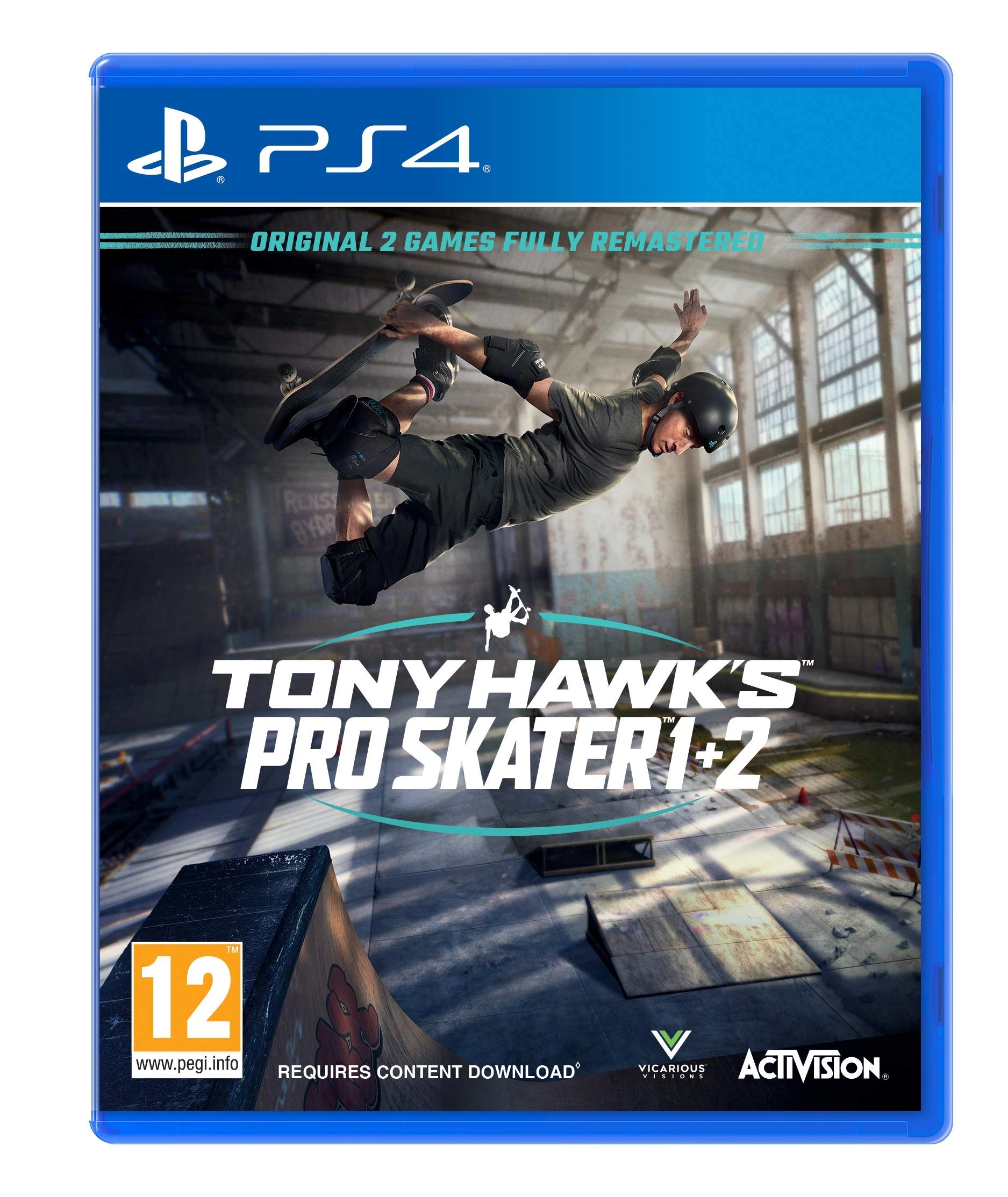 Activision Tony Hawk's Pro Skater 1 + 2 UAE NMC Version - PlayStation 4