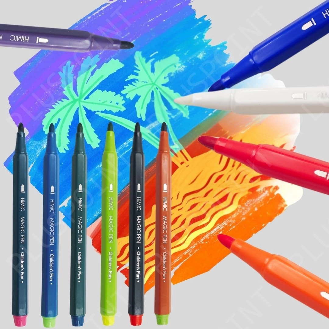 Magic Colors Changing Pen Set - Multicolor Chisel