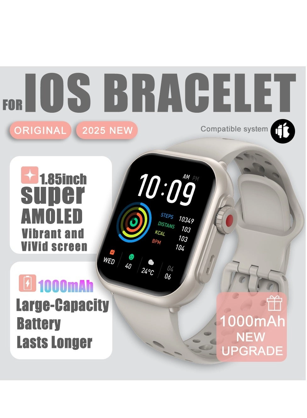 Generic Smart Watch - 1.85 inch