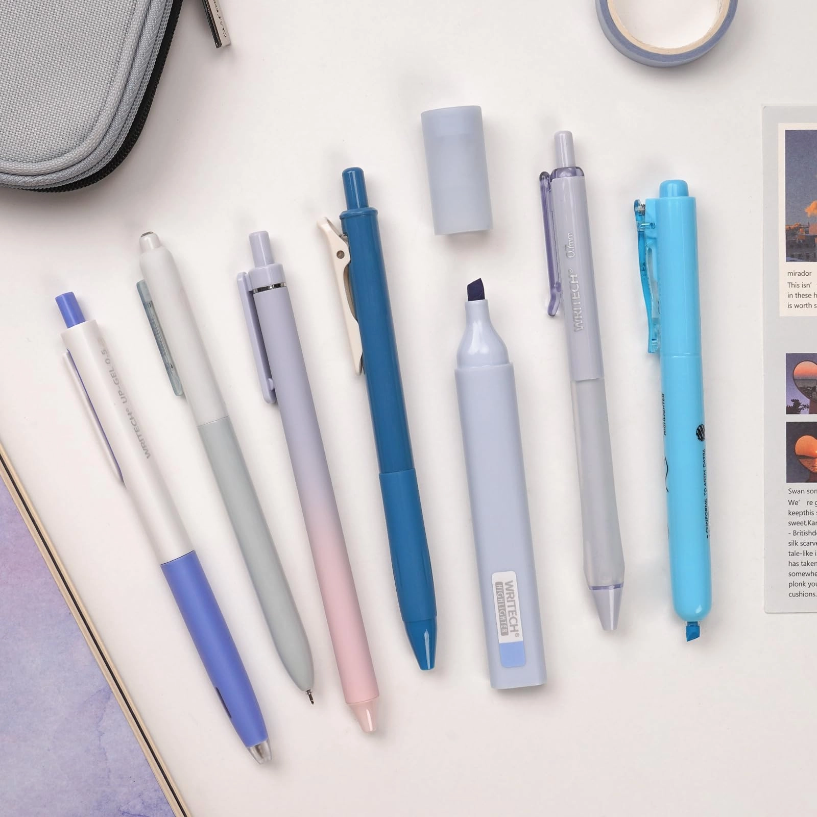 Gel Pens - 7ct 0.5mm