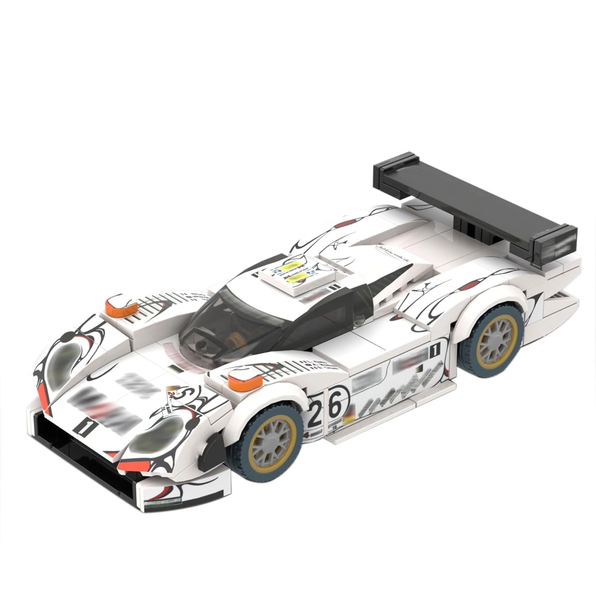 Foitorv Super Sports Car Building Block - Porsch 911 GT1 258 pcs