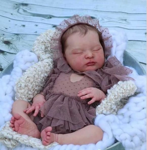 Enjoy with Love Laura Reborn Doll Kit - 20 Inch Fabric Body Unfinished