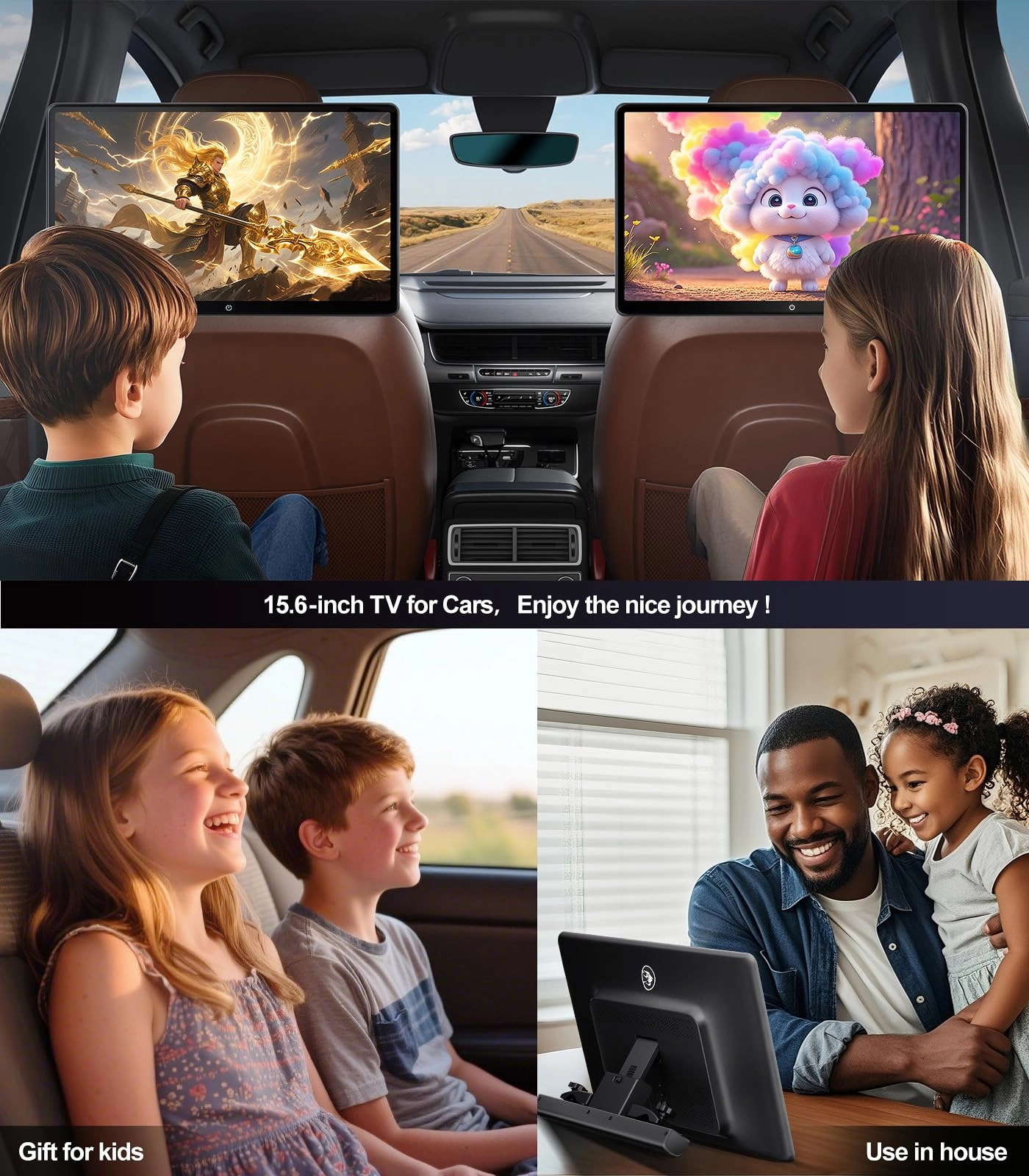 Car Headrest Monitor - 15.6 inch