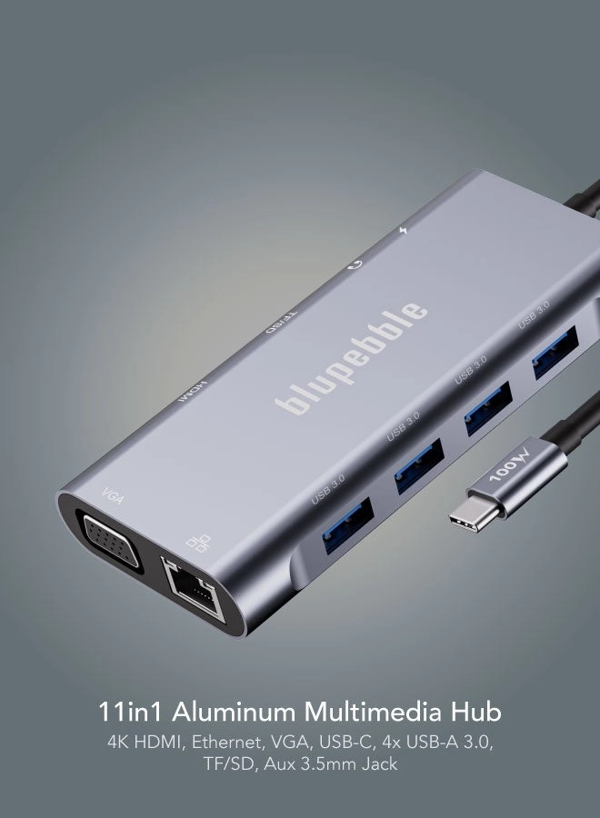 C11 - 11-in-1 4K HDMI Gigabit Ethernet