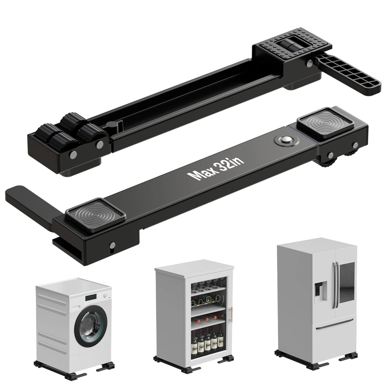 Appliance Rollers - 20''-32'' Adjustable 700 lbs