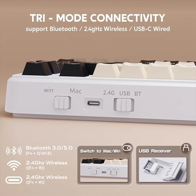 ATTACK SHARK M86 -  Wired/Wireless