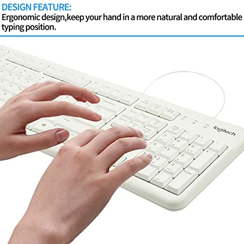 Keyboard Support Feet Legs Replacement Kit - 4pcs White