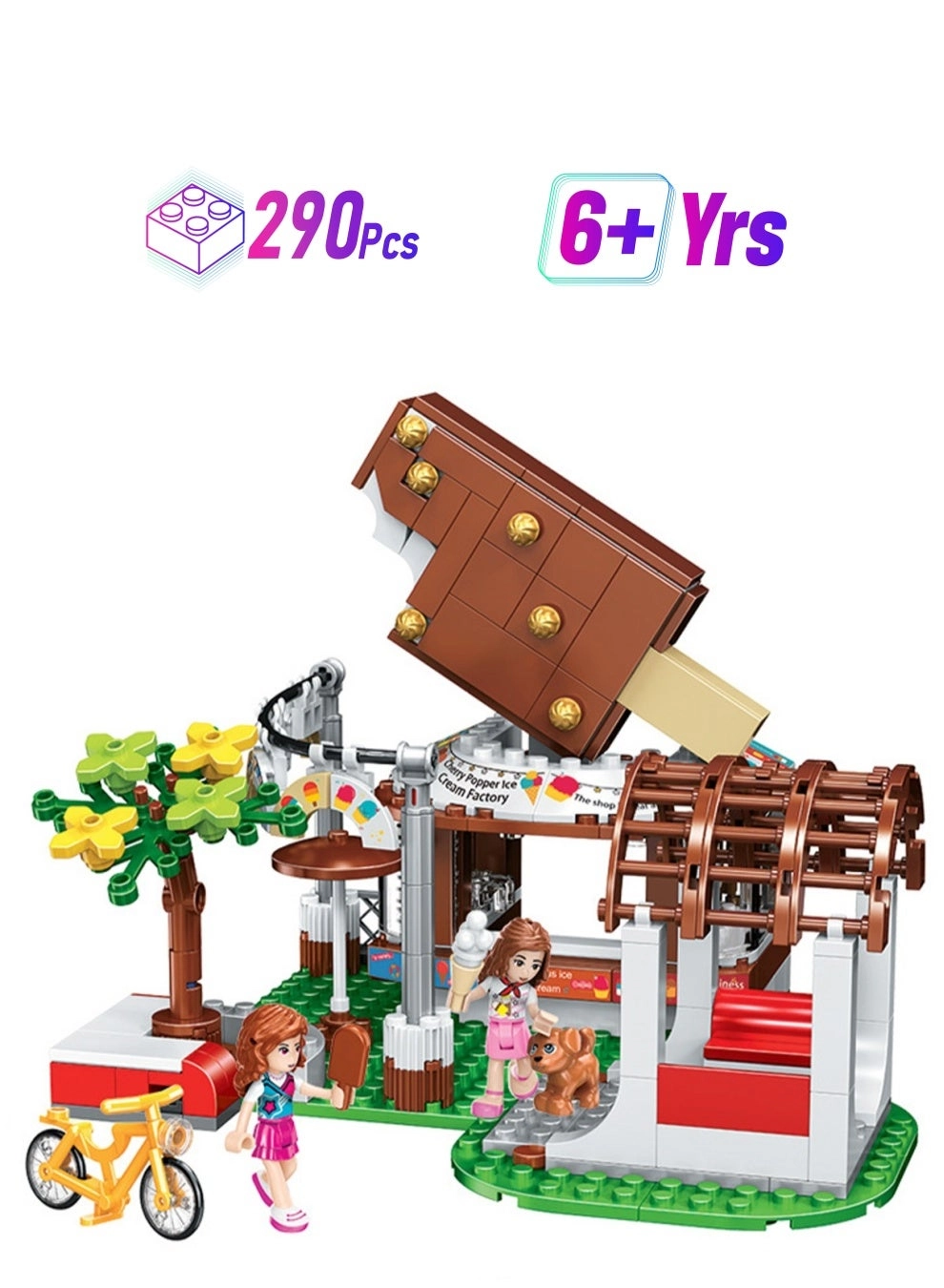 Generic Ice Cream House - 290pcs