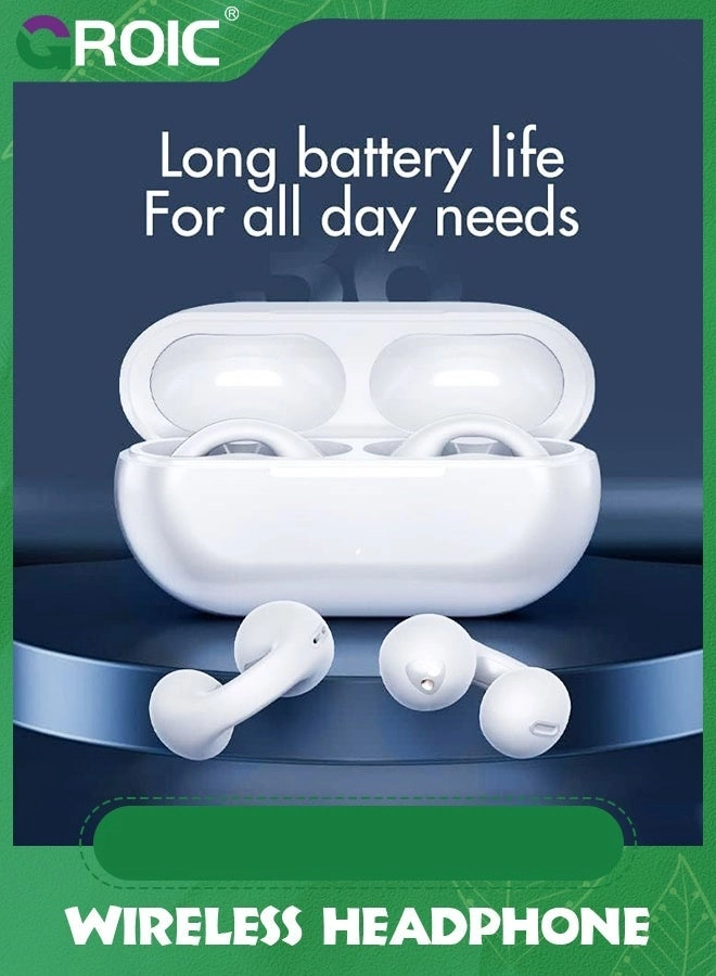 Clip-on Wireless Earbuds