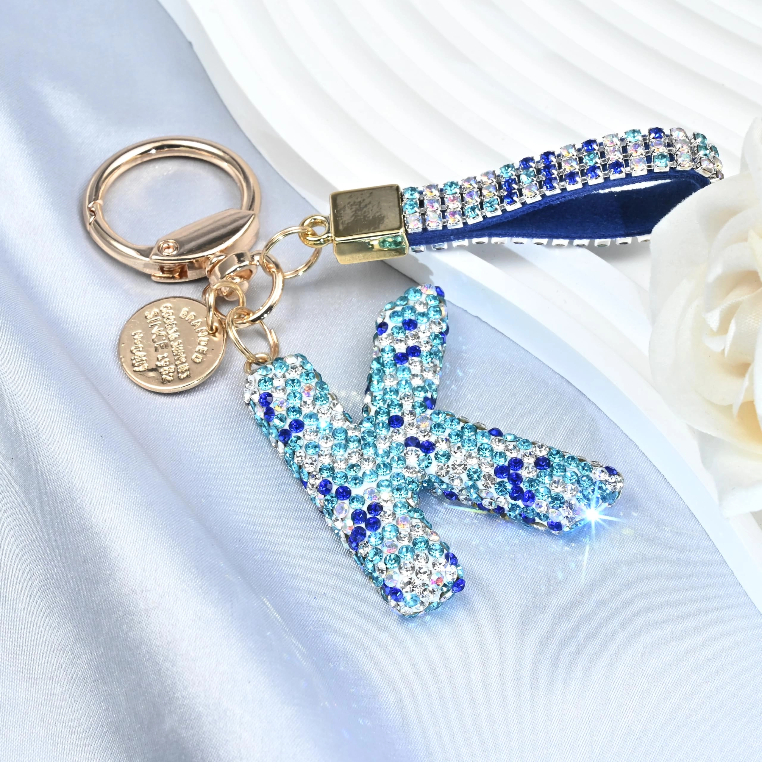 Initial Letter Keychain - Letter