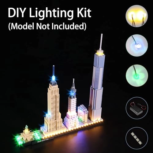 Lighting Kit for LEGO New York City 21028