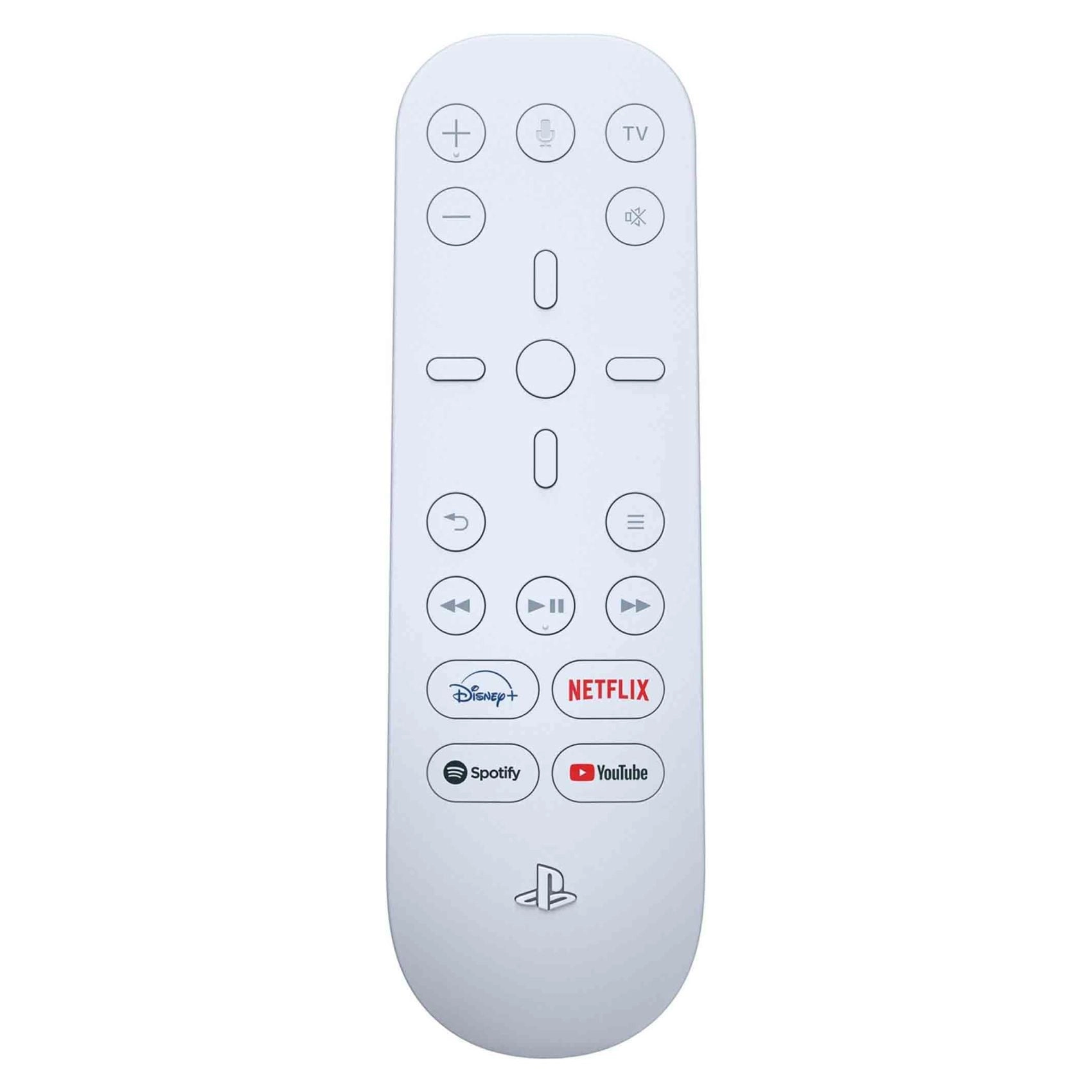 Sony Media Remote Controller - White PlayStation 5