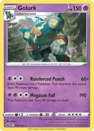 Pokémon Pokemon Golurk 066/198 - English