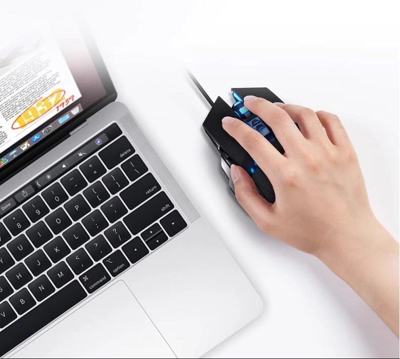 RGB Mechanical Game Mouse - USB