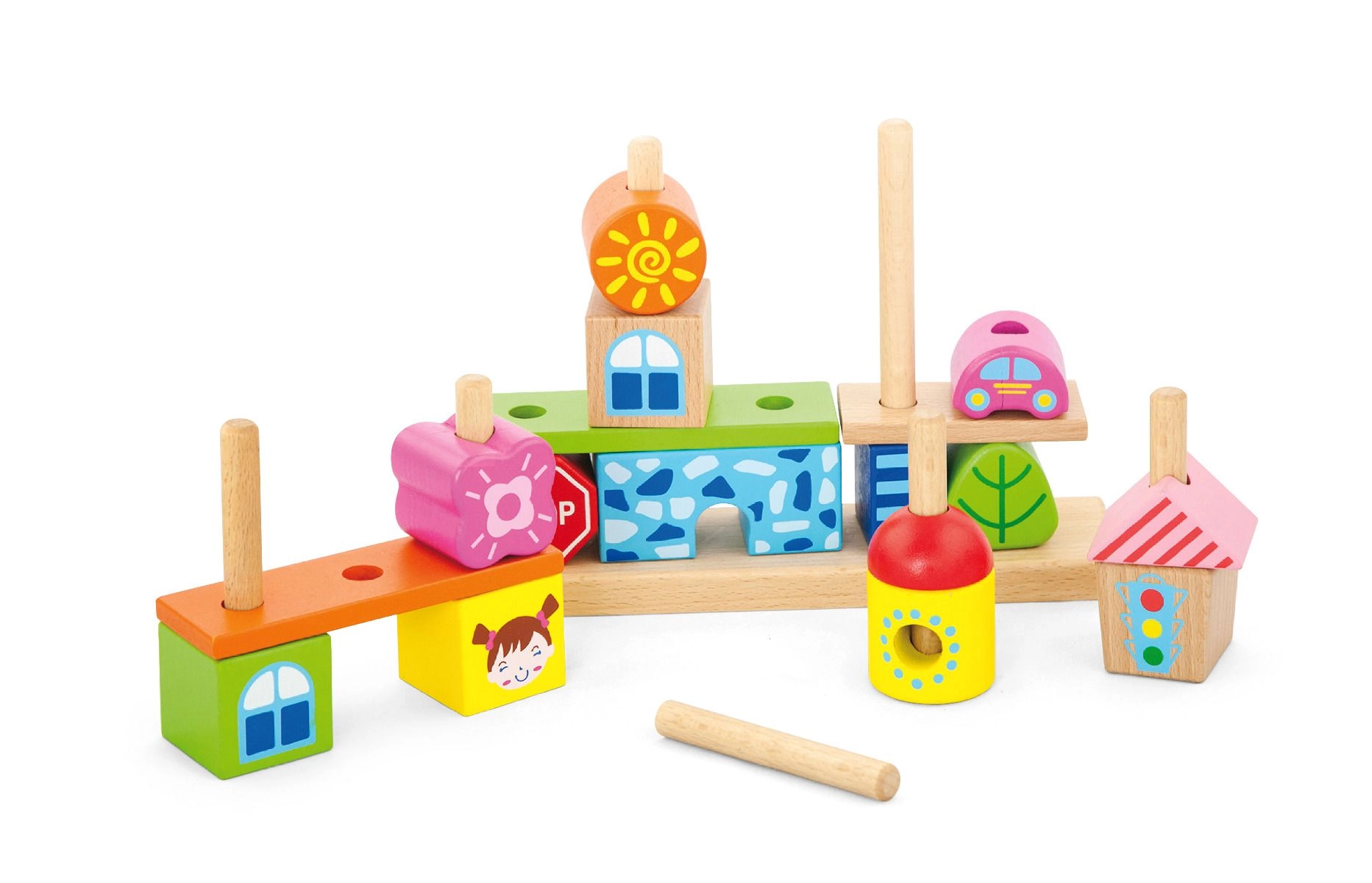 Stacking Blocks - City