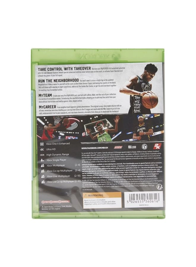 NBA 2K19 Intl Version - Xbox One