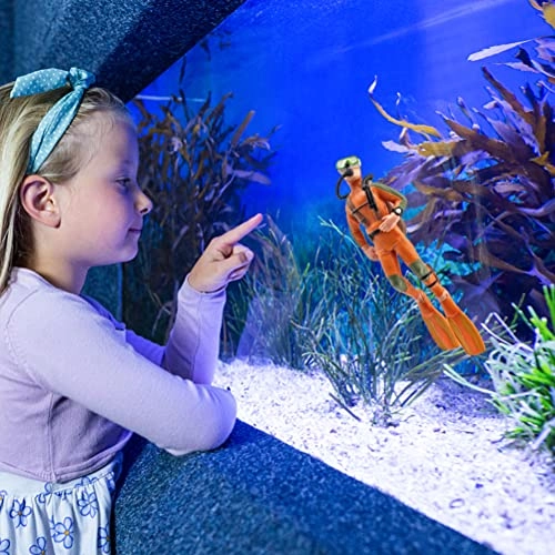 Mini Diver Figures - 4 Pieces PVC