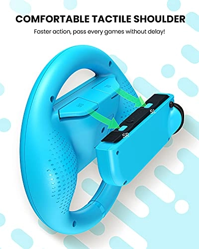 Steering Wheel Racing Wheel - Nintendo Switch Pack