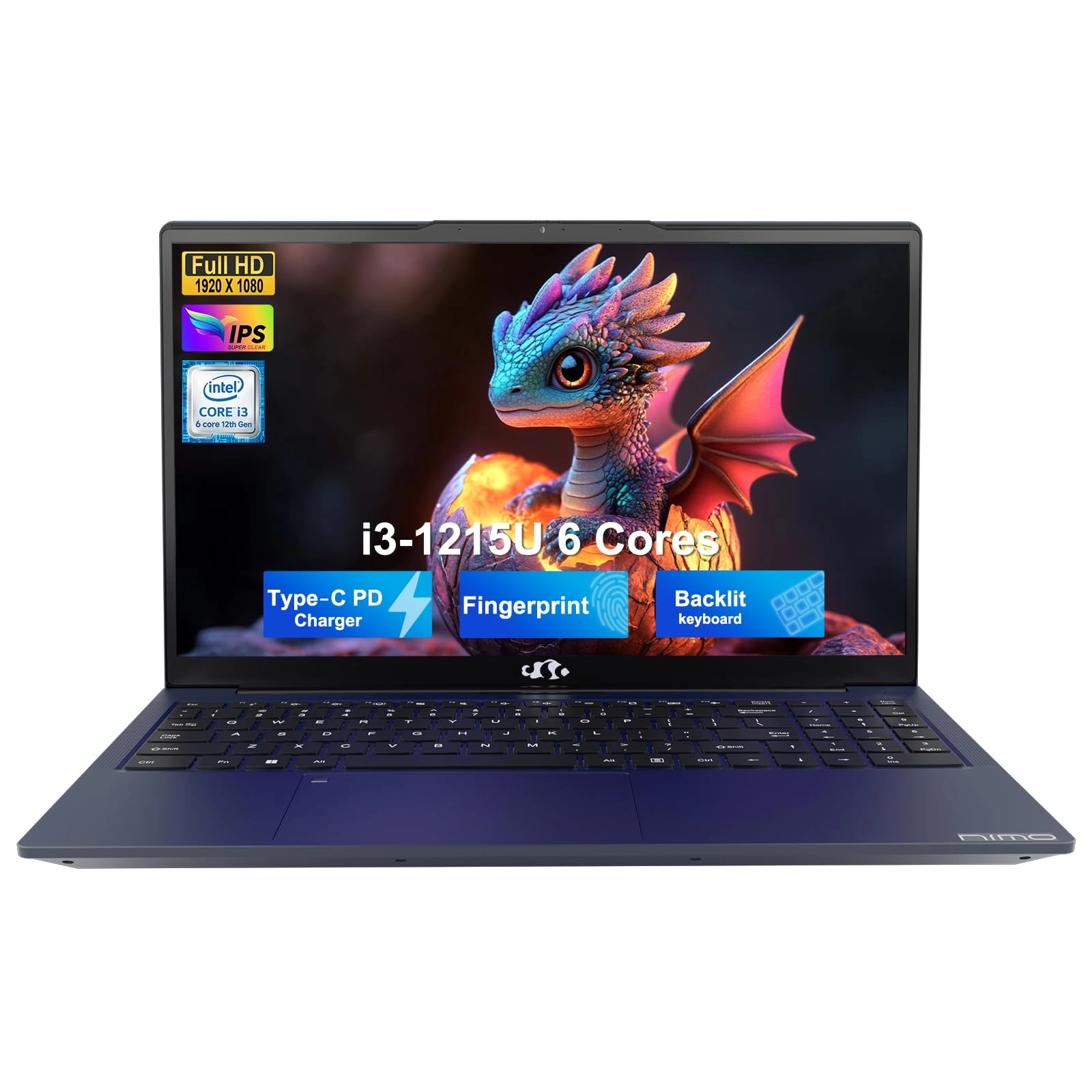 Electronic Nimo S.A. 64GB RAM || 1TB SSD N154S - 15.6'' i3-1215U 64GB DDR4 1TB SSD