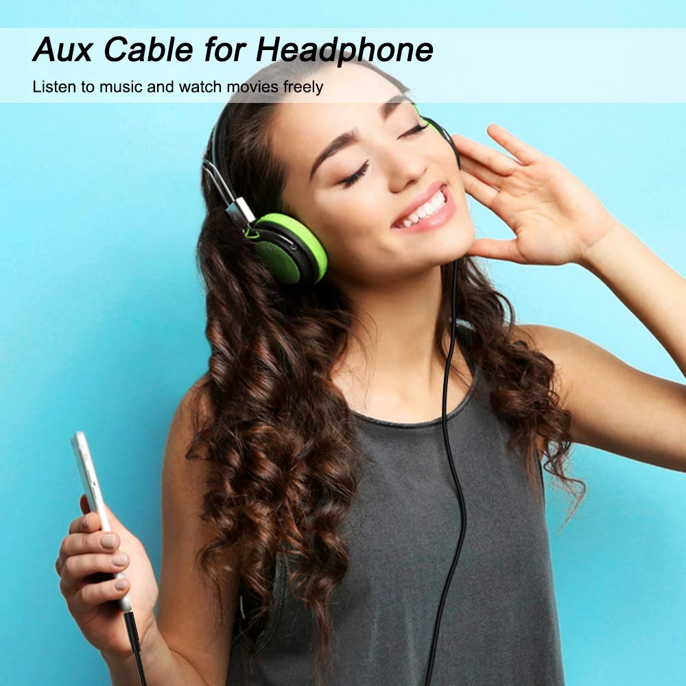 USB C to 3.5mm Aux Jack Cable - 6.6ft