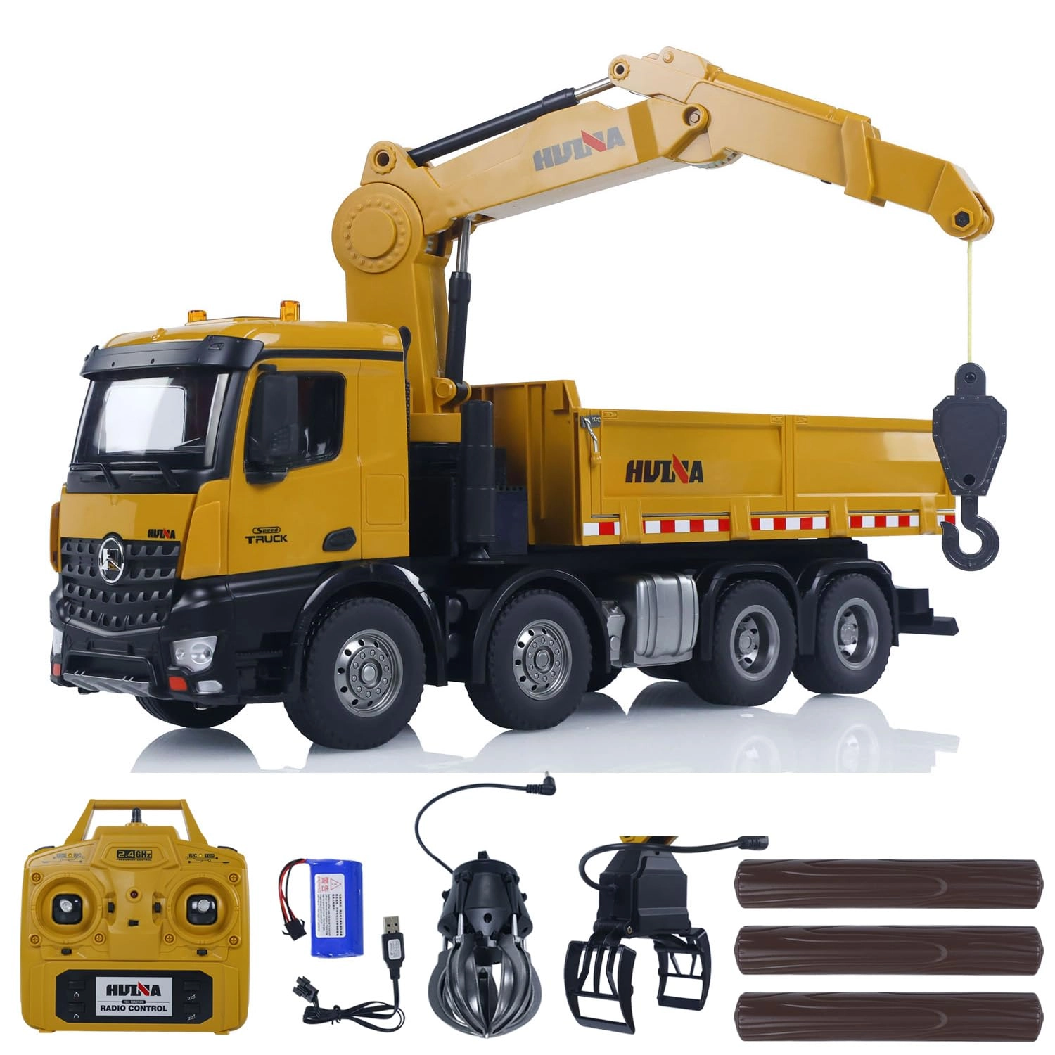 TOUCAN RC HOBBY Timber Grab Truck Dumper - 1:14 Scale