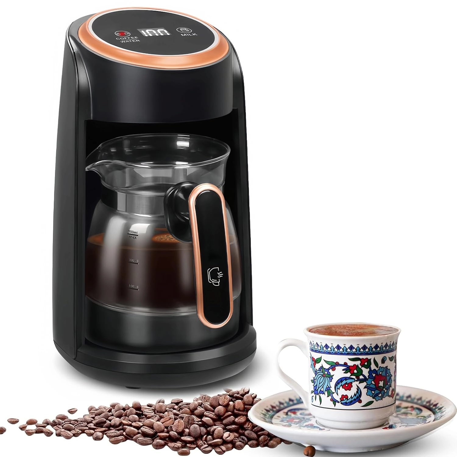 3 in 1 Automatic Machine - Heating Milk Smart Touch