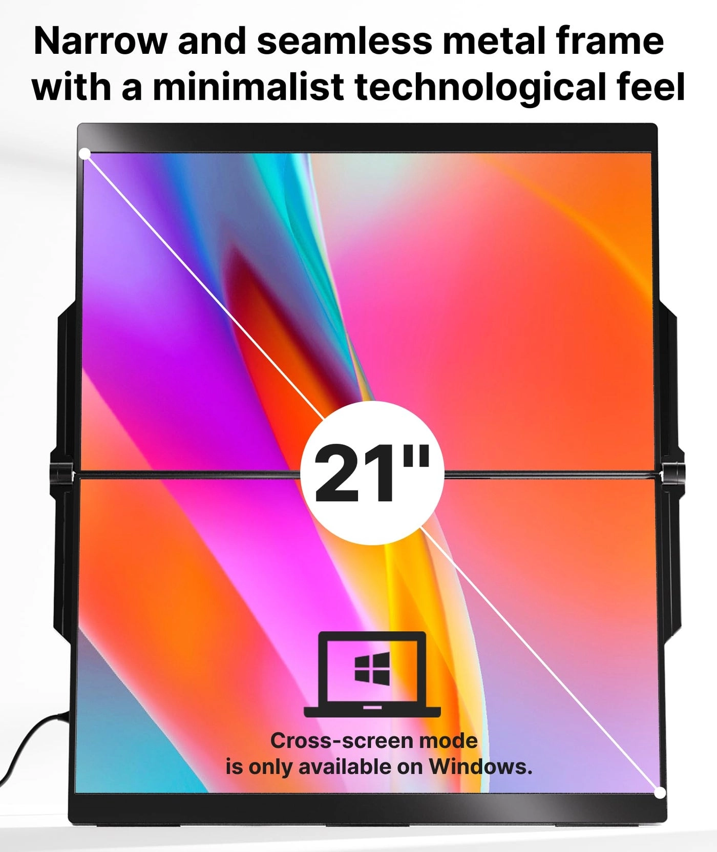 Laptop Screen Extender - 15.6" FHD 1080P