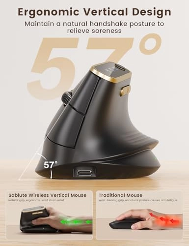 Vertical Mouse - Wireless