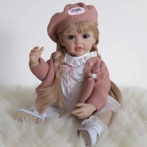 Reborn Baby Doll - 22 inch Silicone vinyl Ages 3+