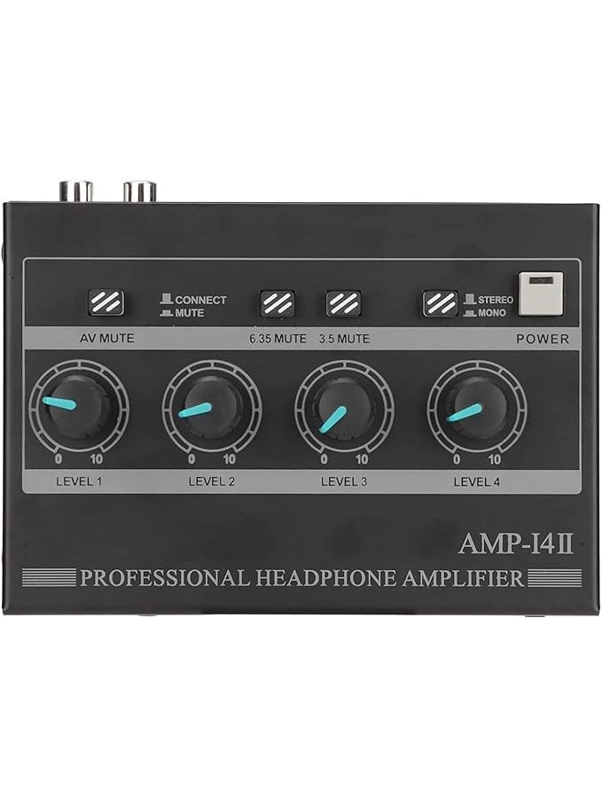 Heayzoki 4 Channel Stereo Headphone Amplifier