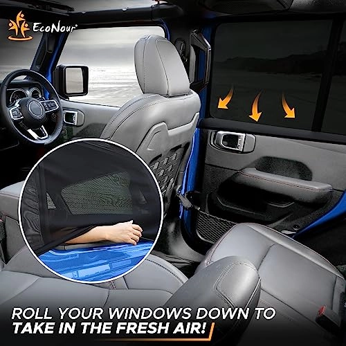 Rear Window Shade - Jeep Wrangler
