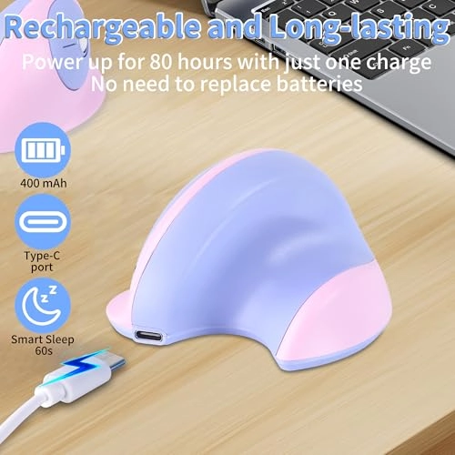 Vertical Mouse - USB+Bluetooth+Wired