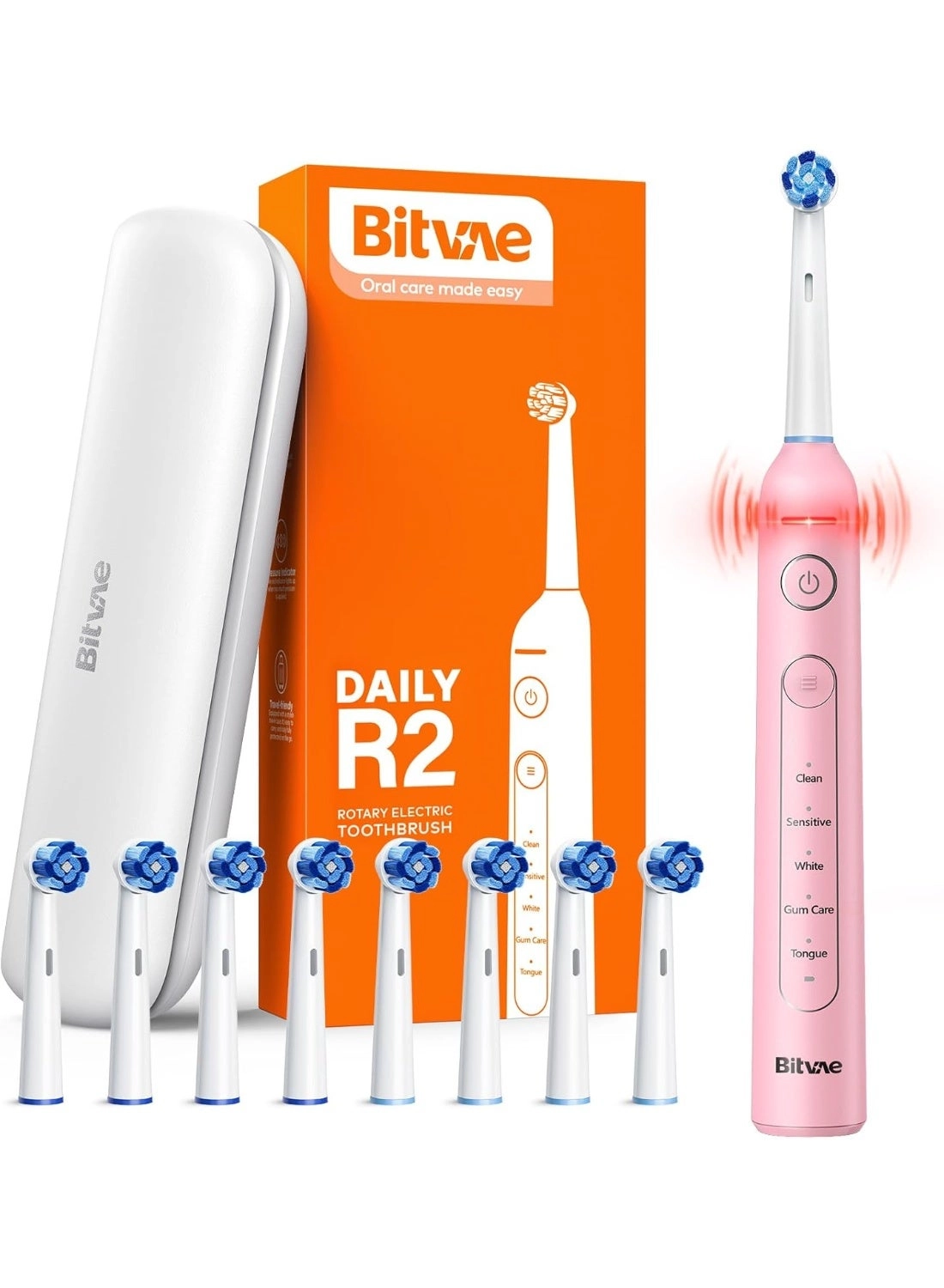 R2 - Rotating 8 Brush Heads 5 Modes