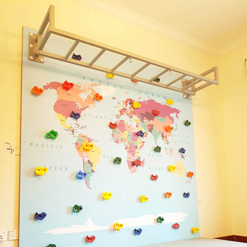 Climbing Wall - Mountain Graphic Monkey Bars 2 Panel