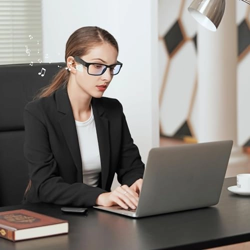 Smart Bluetooth Glasses - Clear Calls 6 Hours