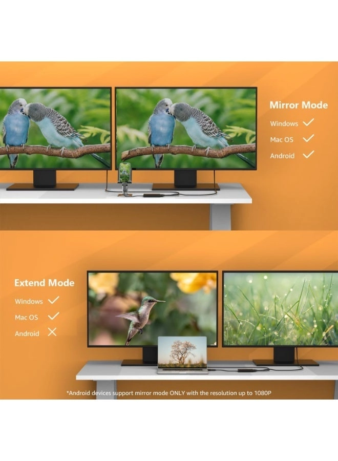 USB to HDMI Adapter - USB 3.0 1080p@60Hz