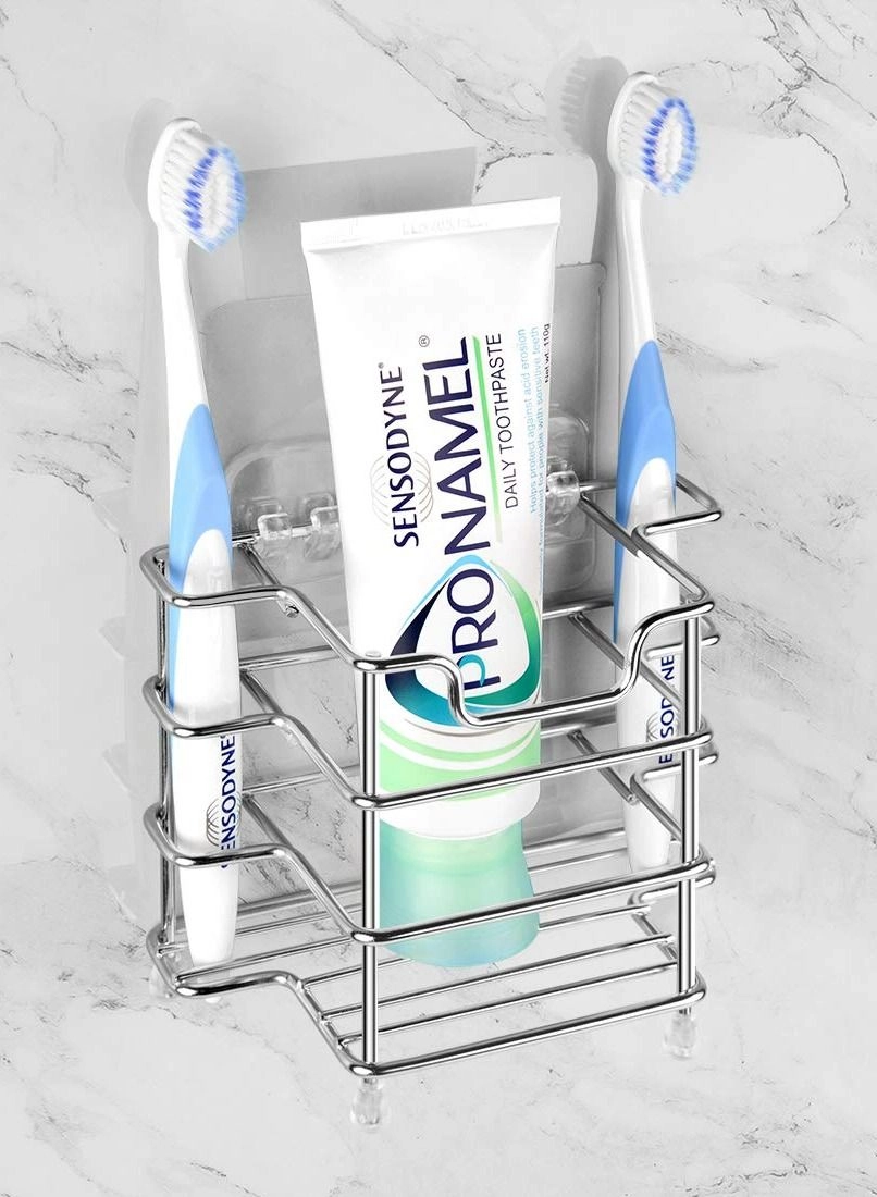 Wall Mount Toothbrush Holder - 3 Slots Wallmount / Countertop