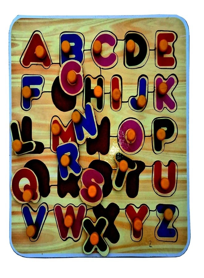 Wooden Alphabet Learning Board