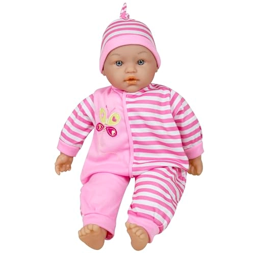 Talking Baby Doll - 16 inches Pink