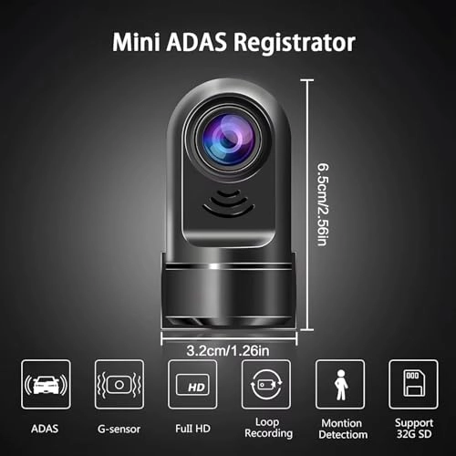 USB HD DVR DASHCAM - 720p 30FPS