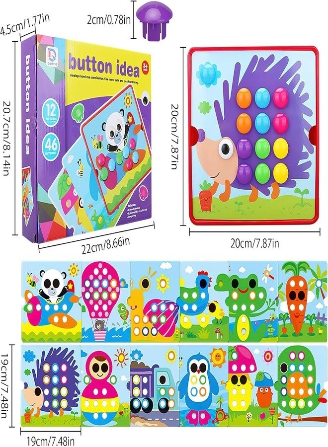 Button Art Toys - 3-5 Years Old