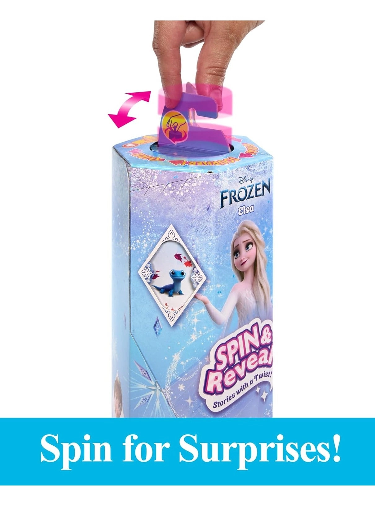 Elsa Fashion Doll - Frozen Spin & Reveal 11 Surprises
