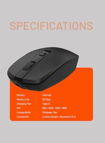 Dual Mode Mouse - Wireless