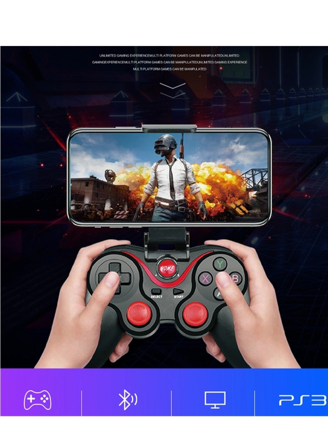 Wireless Bluetooth Gamepad - X53 Android Ios