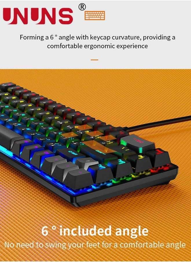 60% Mechanical Keyboard - QWERTY Wired