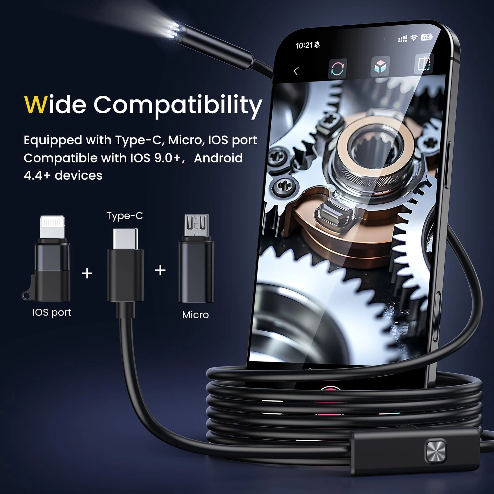 Endoscope Inspection Camera - 6.9mm 5m