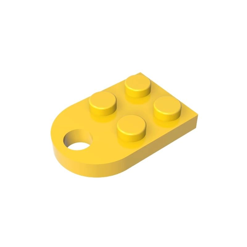 Gobricks Plate Special 3 x 2 with Hole - 10 pcs