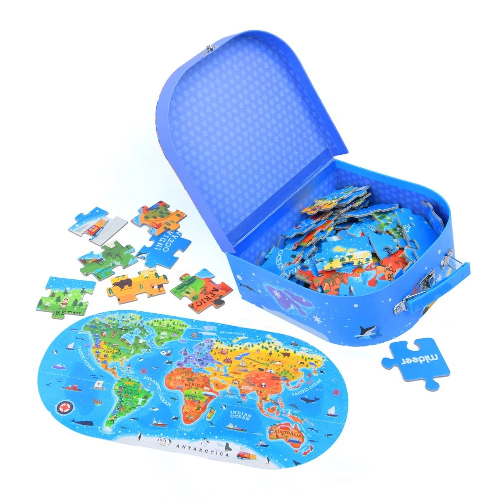 Our World Puzzle - 3 + 104 pieces
